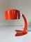 Vintage Orange Aluminum Table Lamp, 1970s 2