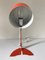 Orange Vintage Tischlampe aus Aluminium, 1970er 7