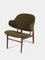 Fauteuil Shell Mid-Century par Ib Kofod Larsen pour Christensen & Larsen, années 60 1