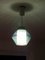 Lampada da soffitto vintage in vetro e vetro ruvido, anni '60, Immagine 2
