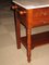 Antique Mahogany and Marble Bathroom table 2