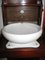 Vintage Mahogany Vanity Cabinet with Wash Basin, Image 3