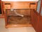 Mueble de lavabo vintage de madera y mármol con lavabo, Imagen 3