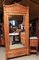 Vintage Bamboo Cabinet with Mirror, 1920s 4