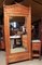 Vintage Bamboo Cabinet with Mirror, 1920s, Image 4