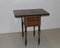 Table de Chevet Louis Philippe Antique en Noyer 1