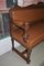 Vintage Oak Billiard Bench 6