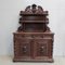 Antique Carved Oak Cabinet 1