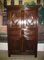 Small Antique Louis XIII Oak and Cherry Wood Wardrobe, Image 1