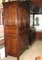 Small Antique Louis XIII Oak and Cherry Wood Wardrobe 5