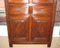 Small Antique Louis XIII Oak and Cherry Wood Wardrobe 2