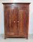 Antique Directoire Style Chestnut Wardrobe 1