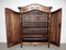 Antique Louis XV Style Walnut and Oak Wardrobe 4