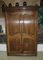 Antique Louis XIX Oak Armoire 1