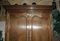 Antique Louis XIX Oak Armoire, Image 6