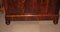 Antique Mahogany Veneer and Marble Bookcase 4