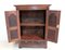 Small Antique Rosewood & Teak Spice Cabinet 5