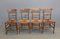 Chaises de Salle à Manger Style Directoire Antiques en Acajou, Set de 4 2
