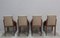 Vintage Solid Walnut Dining Chairs, Set of 4 5