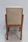 Vintage Solid Walnut Dining Chairs, Set of 4 7