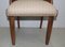 Vintage Solid Walnut Dining Chairs, Set of 4 4