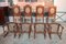 Antike Renaissance Esszimmerstühle aus Nussholz, 8er Set 7