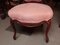 Antique Pink Mahogany Dining Chairs, Set of 4 3