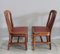 Vintage Solid Oak Dining Chairs, Set of 4, Image 1