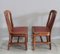 Vintage Solid Oak Dining Chairs, Set of 4, Image 3