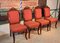 Antike Esszimmerstühle aus kubanischem Mahagoni von Jeanselme, 4er Set 3