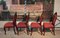 Antike Esszimmerstühle aus kubanischem Mahagoni von Jeanselme, 4er Set 12