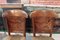 Antique Walnut Dining Chairs, Set of 6 4