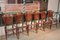 Antique Walnut Dining Chairs, Set of 6 7