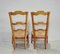 Antique Cherrywood Low Chairs, Set of 2 3