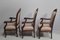 Antique Mahogany Dining Chairs, Set of 4 7