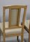 Small Vintage Beech Dining Chairs, Set of 2, Image 5