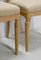 Small Vintage Beech Dining Chairs, Set of 2, Image 2