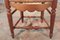 Antique Cherry Dining Chairs, Set of 5 2