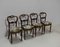 Small Antique Louis Philippe Dining Chairs, Set of 4 1