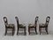 Small Antique Louis Philippe Dining Chairs, Set of 4 3