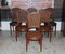 Louis XVI Style Mahogany Dining Chairs, Set of 6 1
