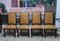Mid-Century Mahogany Dining Chairs, Set of 4 1