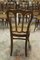 Antique Louis Philippe Oak Dining Chairs, Set of 8, Image 4