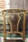 Antique Art Nouveau Walnut Dining Chairs, Set of 4 5