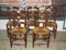Antique Ash Dining Chairs, Set of 5, Image 3