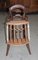 Antique Ash Wood Children's High Chair 6