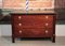 Antique Mahogany Veneer and Black Marble Dresser 1