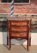 Vintage Louis XV Style Marquetry Chest of Drawers, Image 1