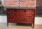 Antique Mahogany Veneer and Black Marble Dresser, Image 8