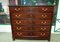 Antique Mahogany and Black Marble Dresser 1